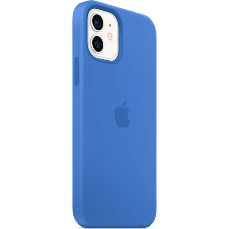 Накладка Apple iPhone 12 Pro Max Silicon Case MagSafe (Капри)
