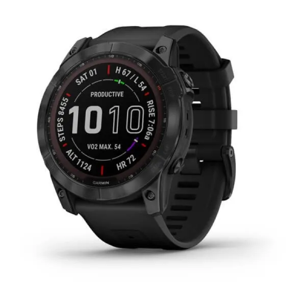 Часы Garmin FENIX 7X Sapphire Solar Titanium Black