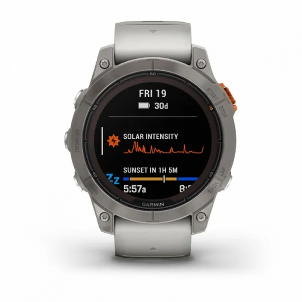 Часы Garmin FENIX 7 Pro Sapphire Solar Fog Gray