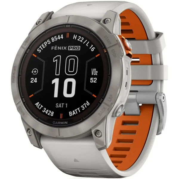 Часы Garmin FENIX 7X Pro Sapphire Solar Fog Gray