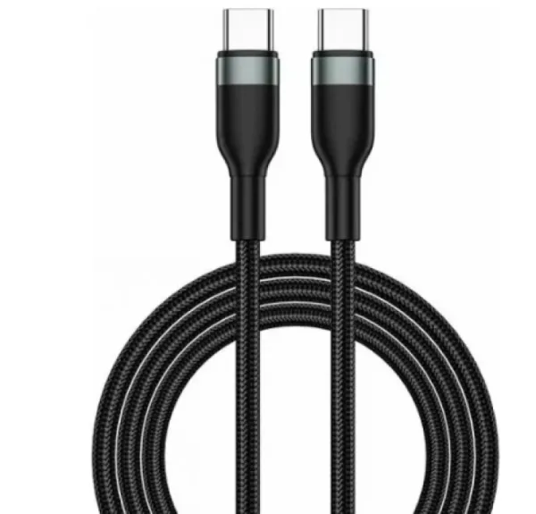 Кабель WIWU Titan USB-C to USB-C 1m 100W (Black)
